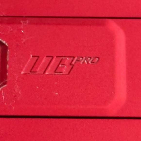 Red and Black Protective Phone Case with Stand - Picture 3 of 3